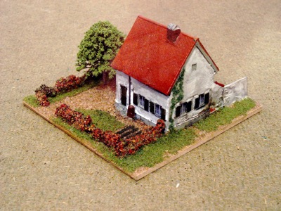 Farm 2, left half. Timecast buildings, fences, and trees.
