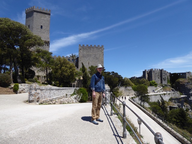 Erice, medieval walled hilltop town.