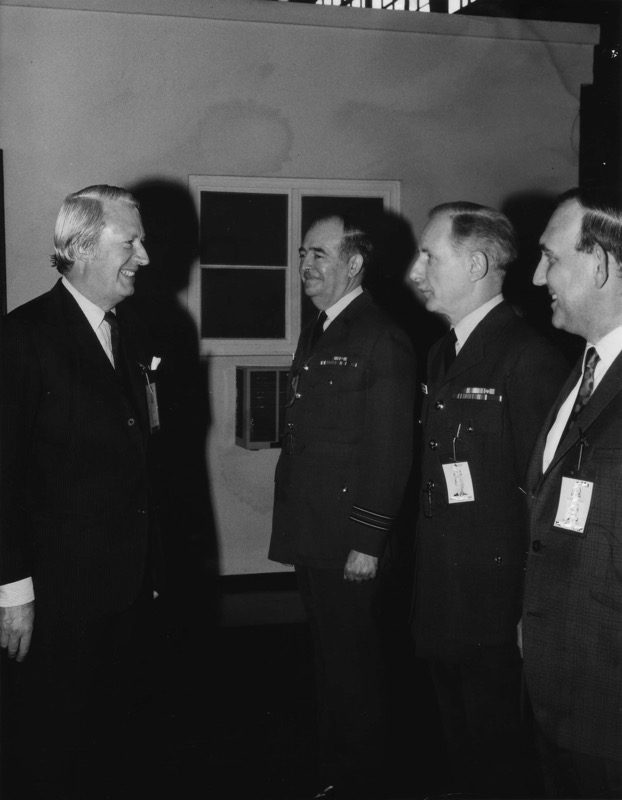 RAF Gatow, with Edward Heath