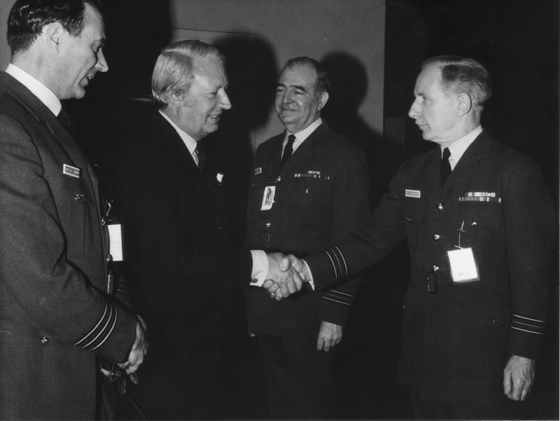 RAF Gatow, with Edward Heath