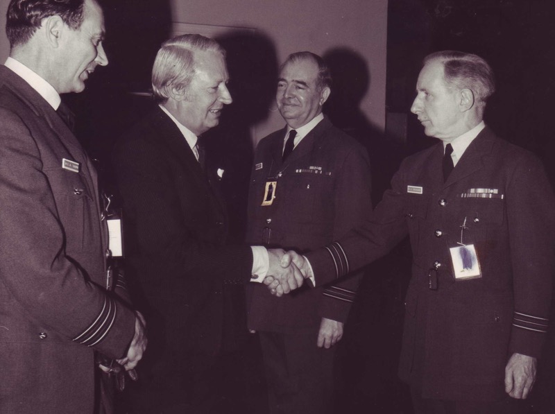 RAF Gatow, with Edward Heath