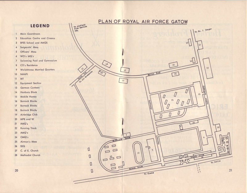 RAF Gatow map